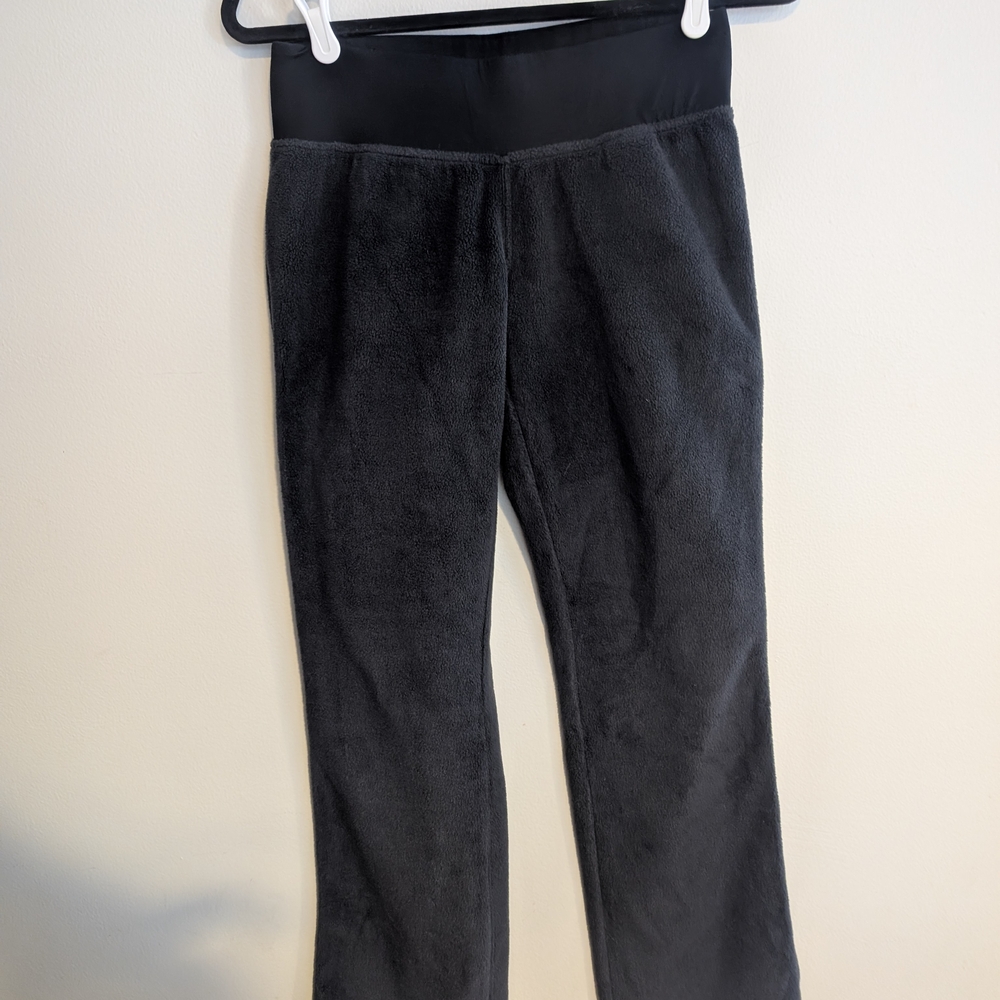 Cozy Columbia Black Fleece Pants